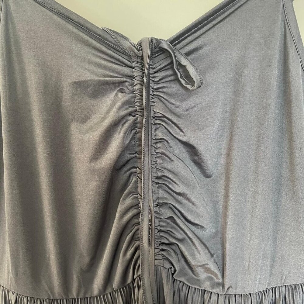 Mast and Harbour Women Ladies Grey Jumpsuit Jumper Sleeveless Adjustable Size L - Picture 4 of 9